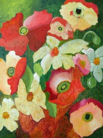 Mixed Poppies