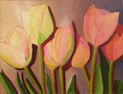 Gentle Tulips